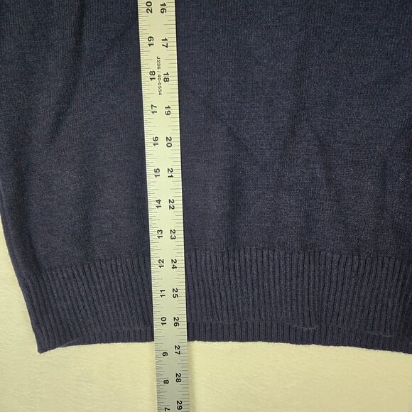 US Polo Assn Mens Pullover Sweater Super Soft Navy Blue XL 0747 - Picture 7 of 8